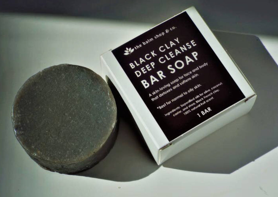 Black Clay Deep Cleanse Soap Bar