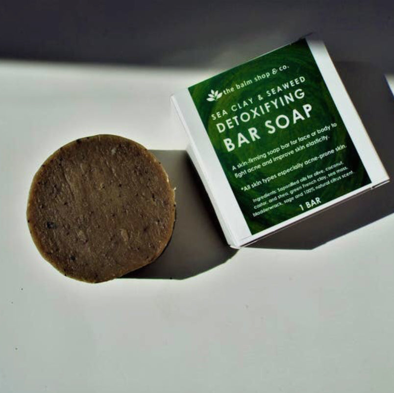 Sea Clay and Seaweed Detoxifying Bar Soap