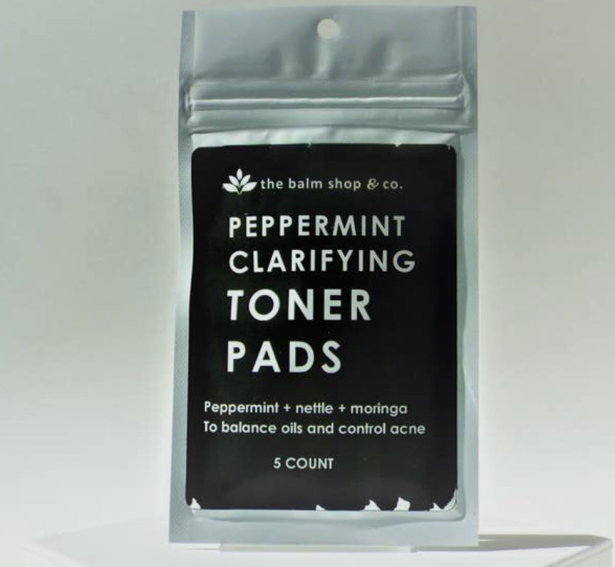 Peppermint Clarifying Toner Pads