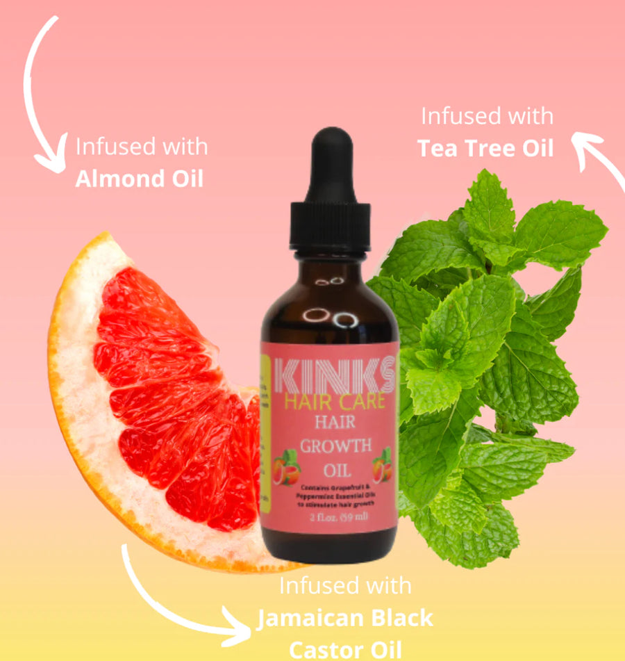 Hair Growth Oil- Grapefruit & Mint