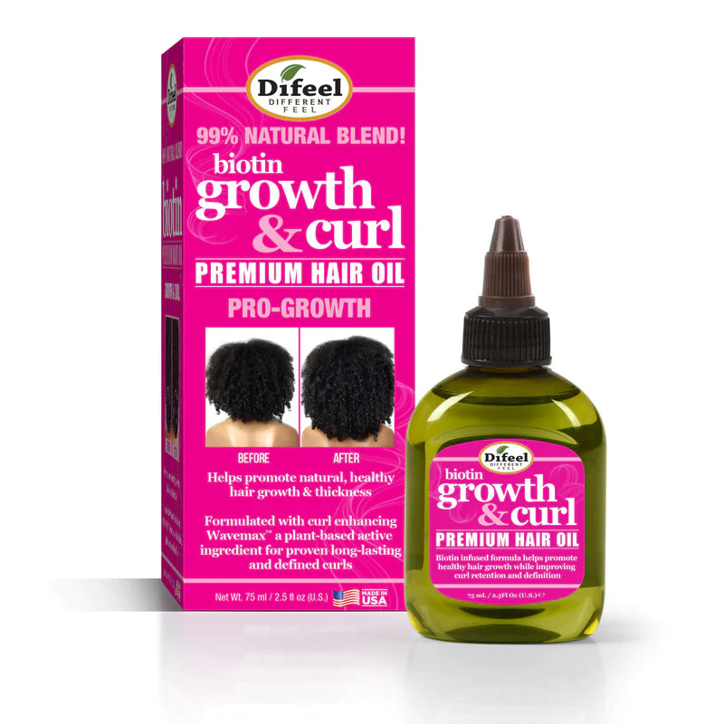 Growth & Curl Biotin Premium Hair Oil