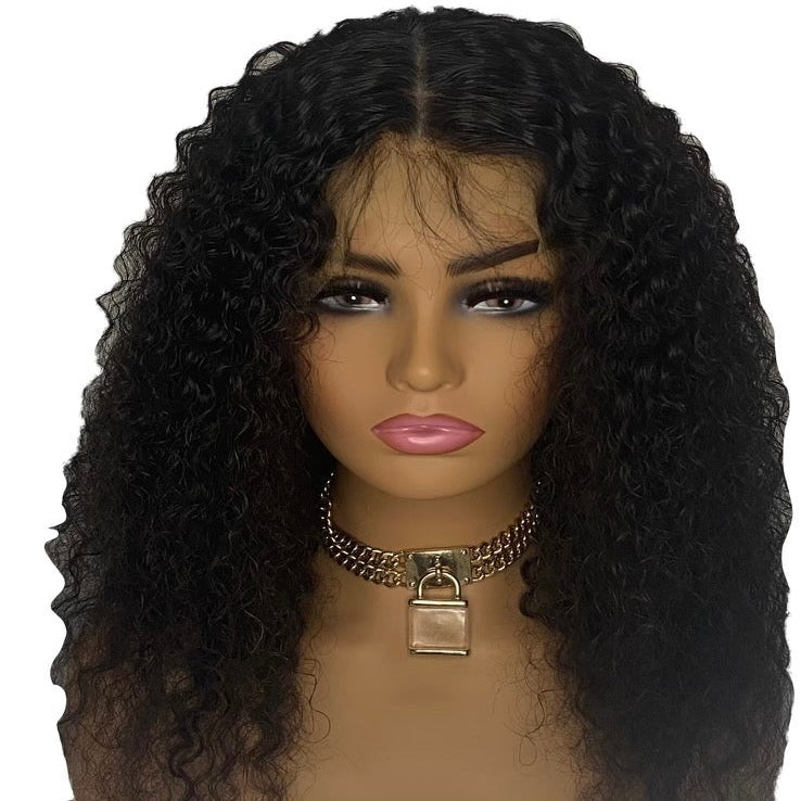 Curly Human Lace Wig