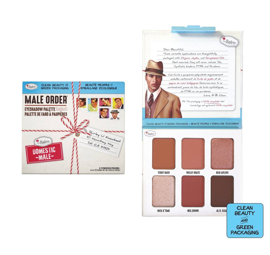 Male Order Eyeshadow Palette- First Class Male
