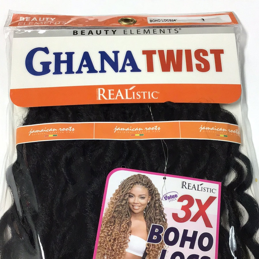 Ghana Twist 3x Boho Locs 24” 1